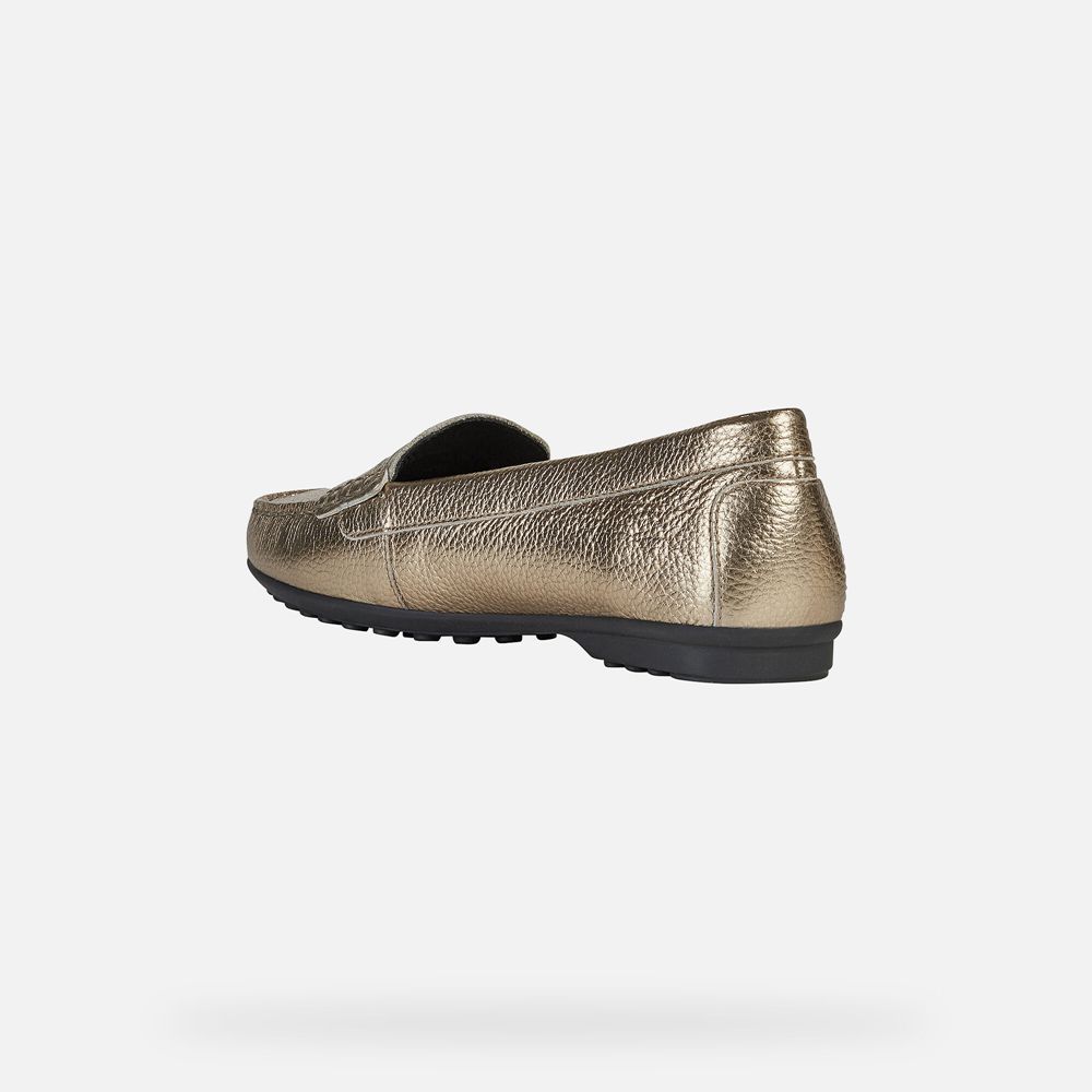 Geox Bayan Loafers Altın - Elidia - LNT-397601